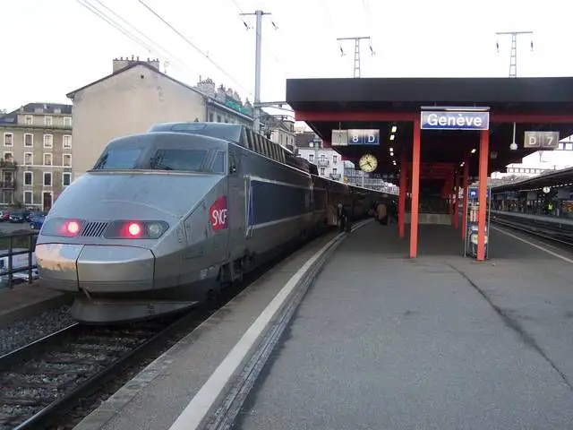 Train to Lausanne
