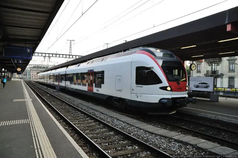 Train from zurich