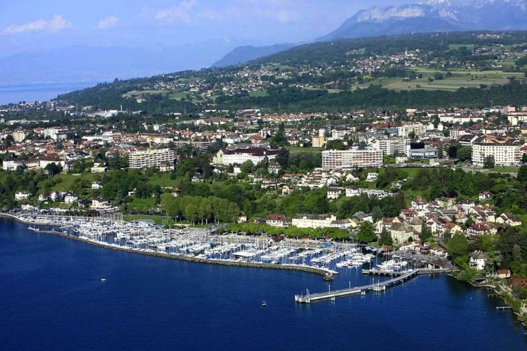 Thonon-les-Bains resort town in France