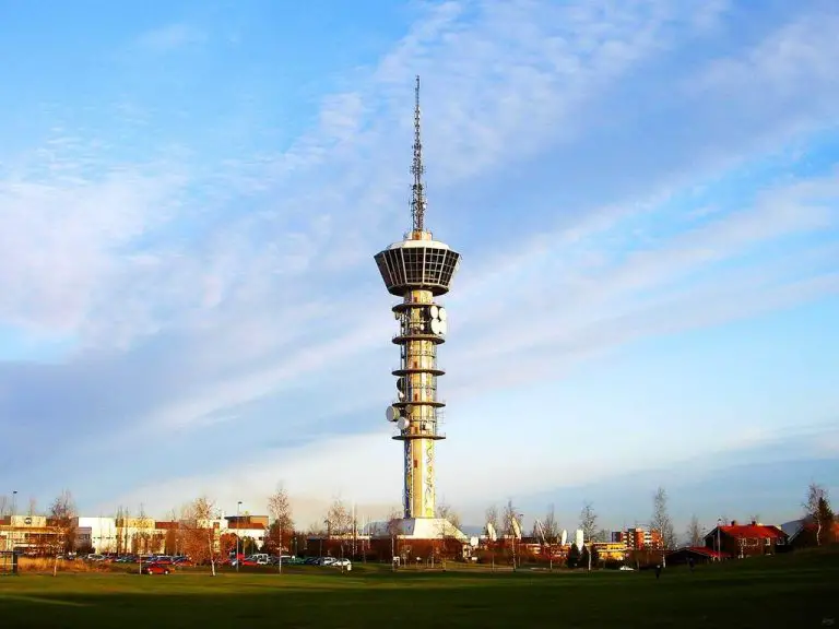 The rotating tower of Tyholtårnet