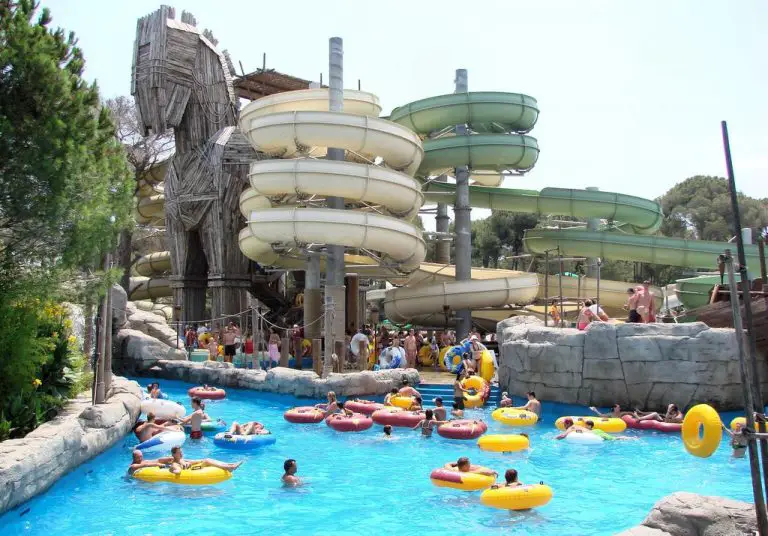 Troy Waterpark in Belek, Turkey