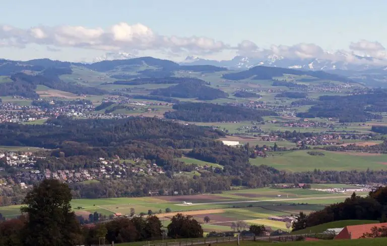 View from Mount Gurten