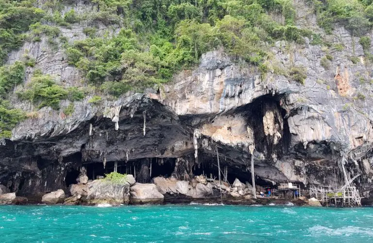 Viking cave on the island of Phi Phi Lei
