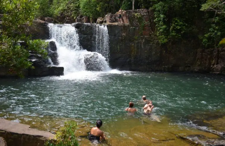 Waterfall on the island of Koh Kood