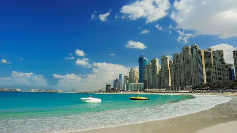 Beach in Dubai