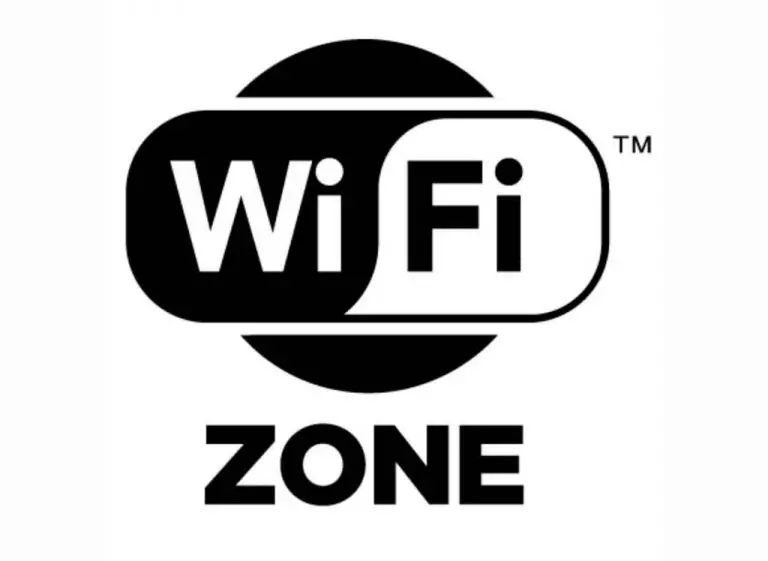 Wireless internet sign