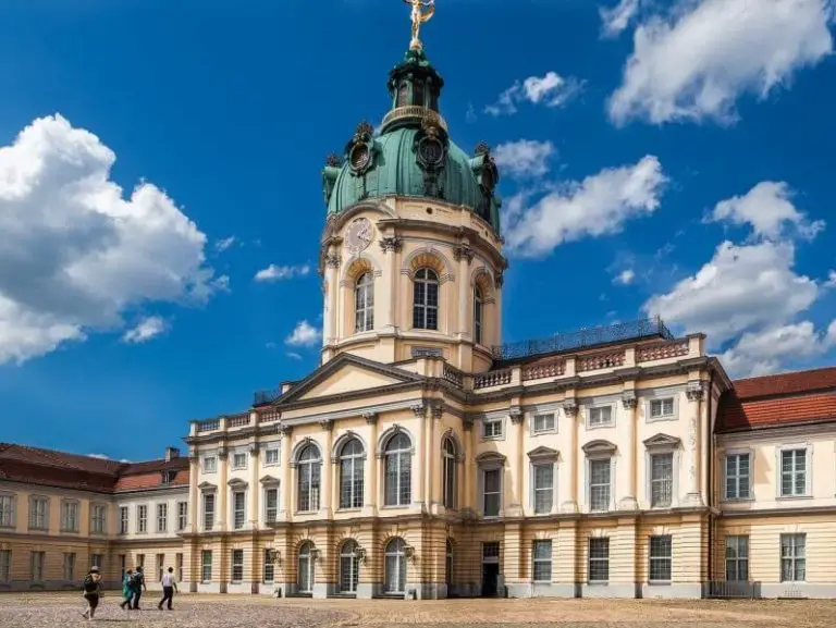 The main part of the palace Charlottenburg