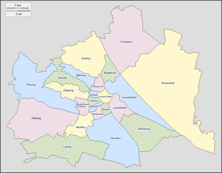 Vienna districts