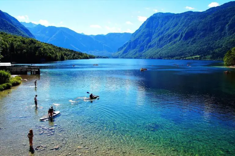 Lake Bohinj - the largest lake in Slovenia
