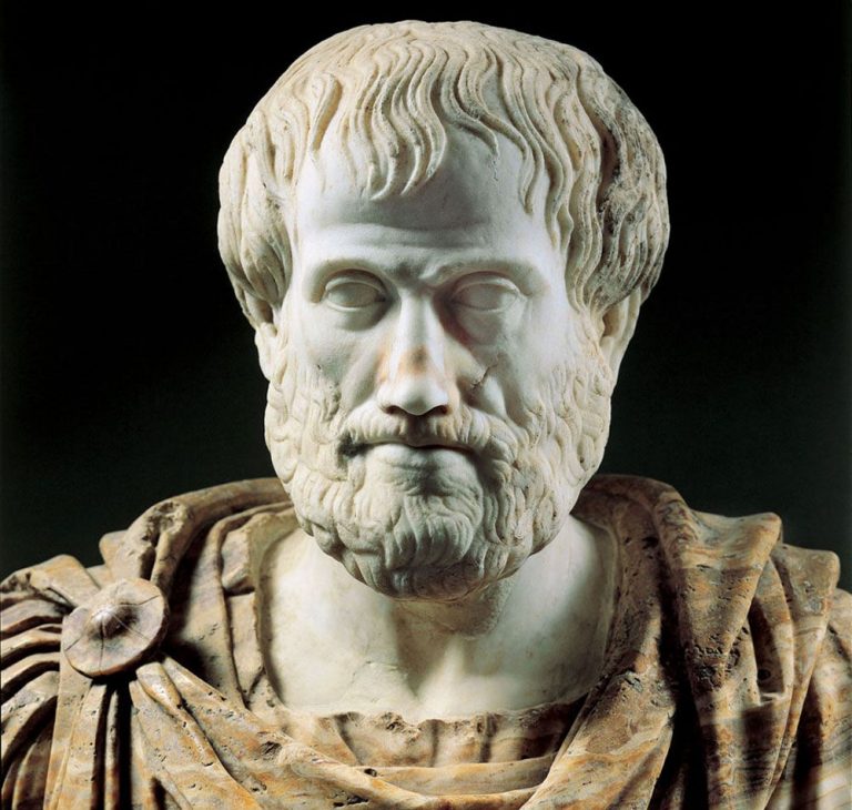 Bust of aristotle