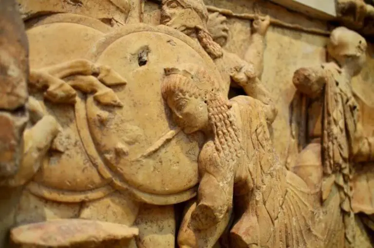 Bas-relief in Delphi