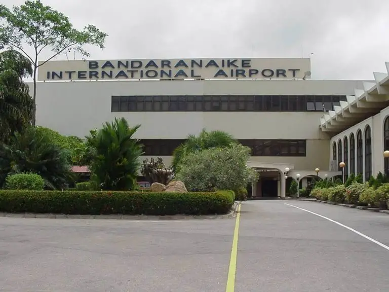 Bandaranaike Airport in Colombo