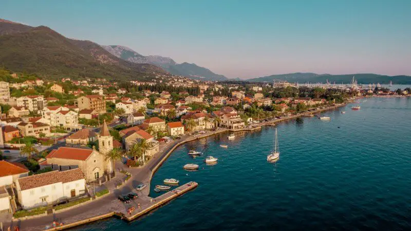 Tourist's guide to Tivat in Montenegro: beaches and attractions