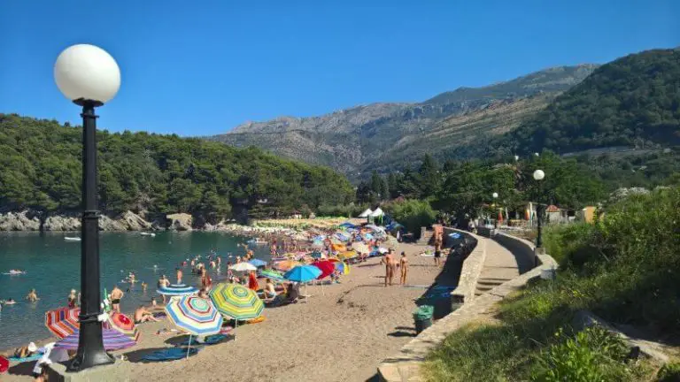 Beach Lucice, Montenegro
