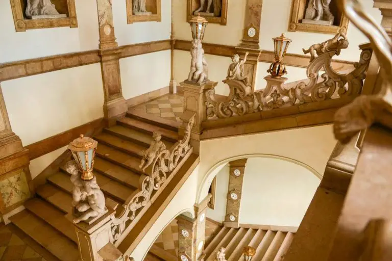 Marble staircase