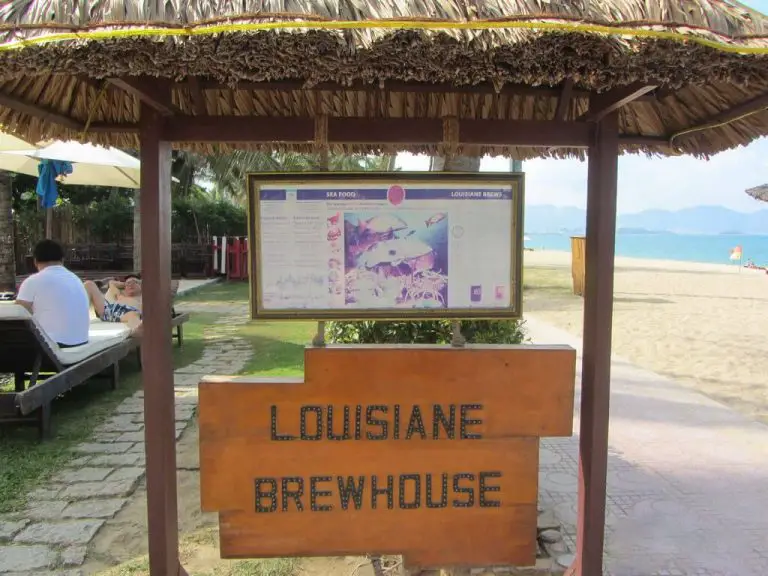 Louisiana Restaurant Entrance from the Sea