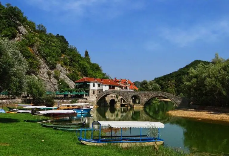Rijeka village among the mountains