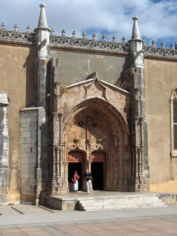 Entrance portal of the monastery of Jesus