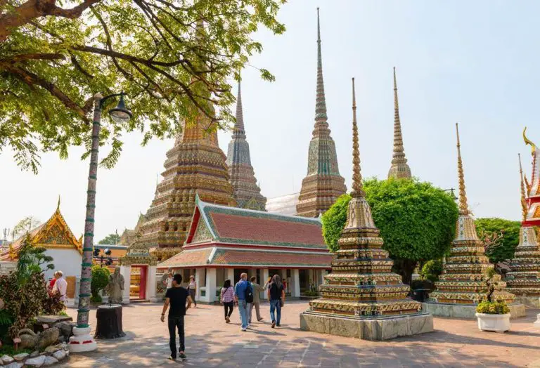 Stupas at Wat Pho Temple