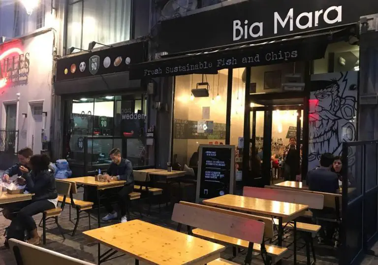 Not a big restaurant Bia Mara