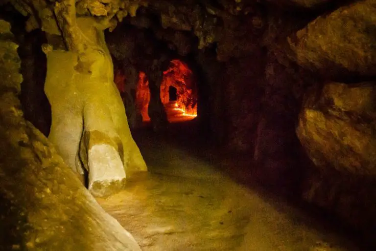 Photo: underground tunnel