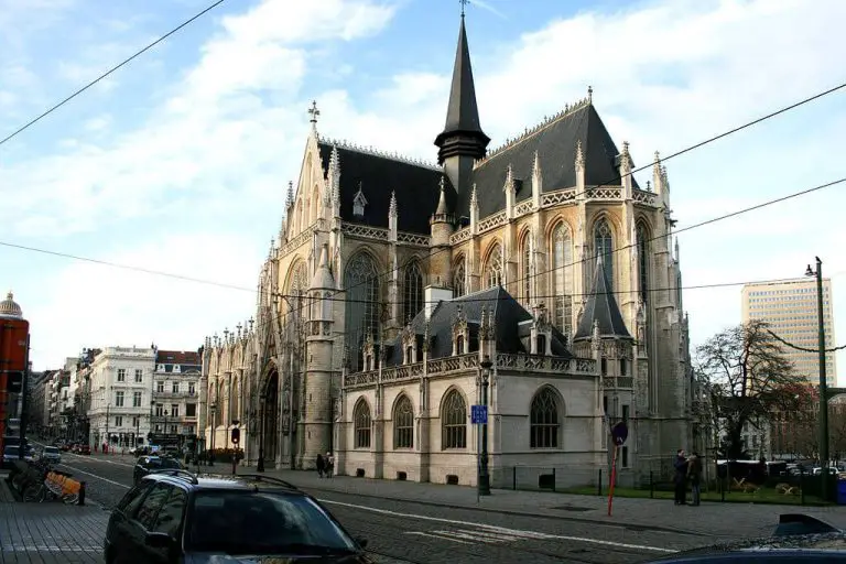 Notre Dame du Sablon Cathedral in Grand Sablon