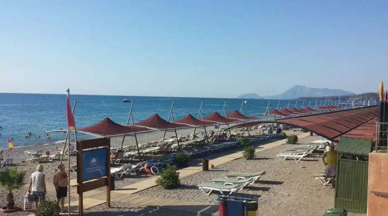 Beach at Limak Limra Hotel & Resort is on the 1st line