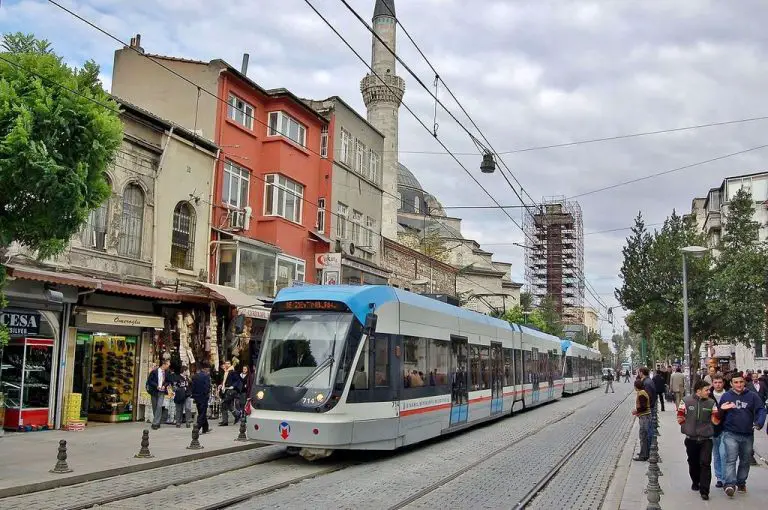 By tram line T1 Kabataş - Bağcılar