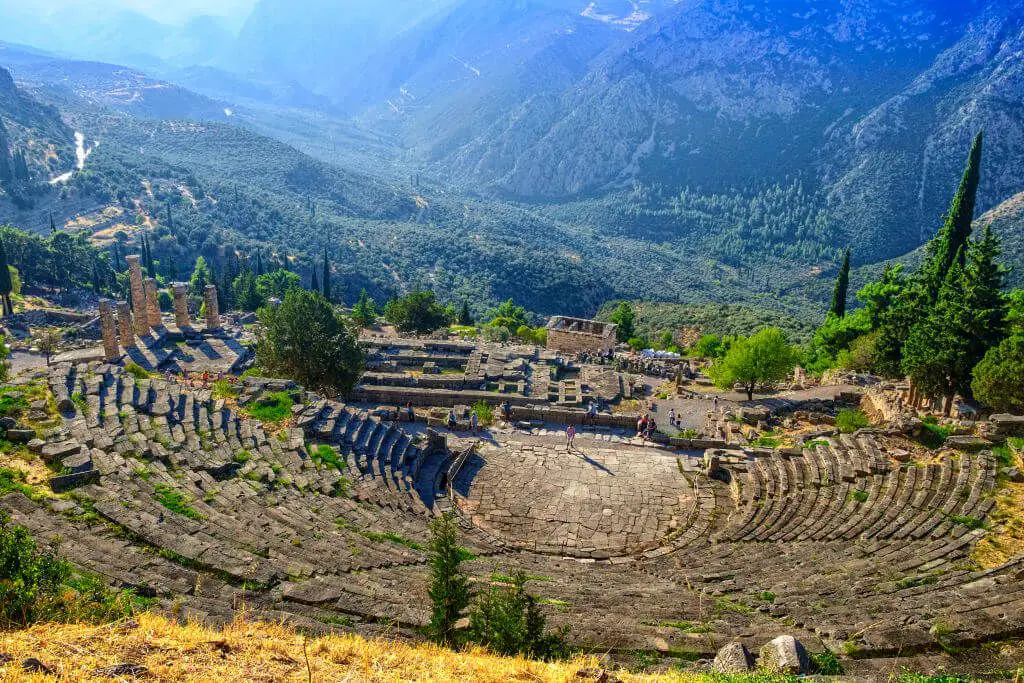 Amphitheater in Delphi